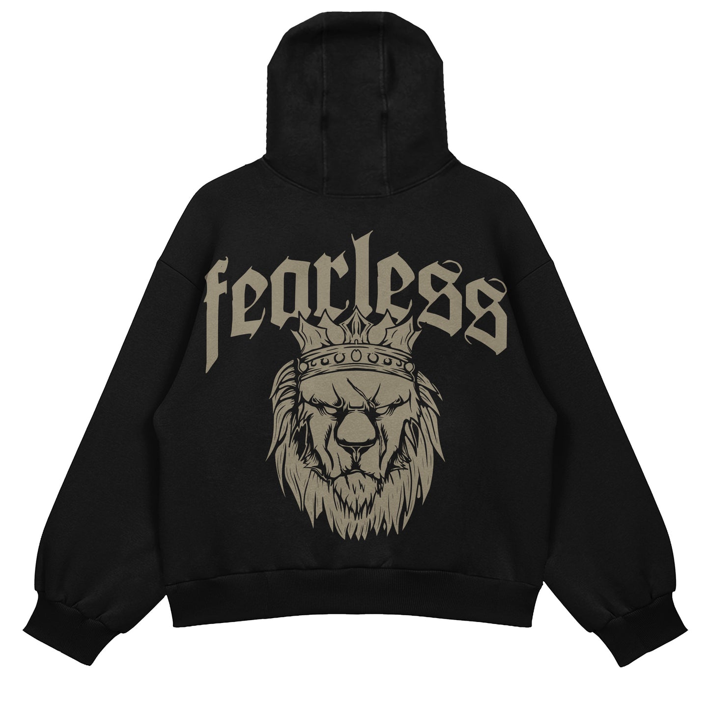 (Pre-Order 6 Weeks) Fearless Hoodie - Black